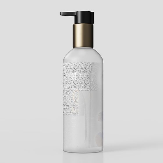 Elegant Low-Poly Soap Dispenser 3D model