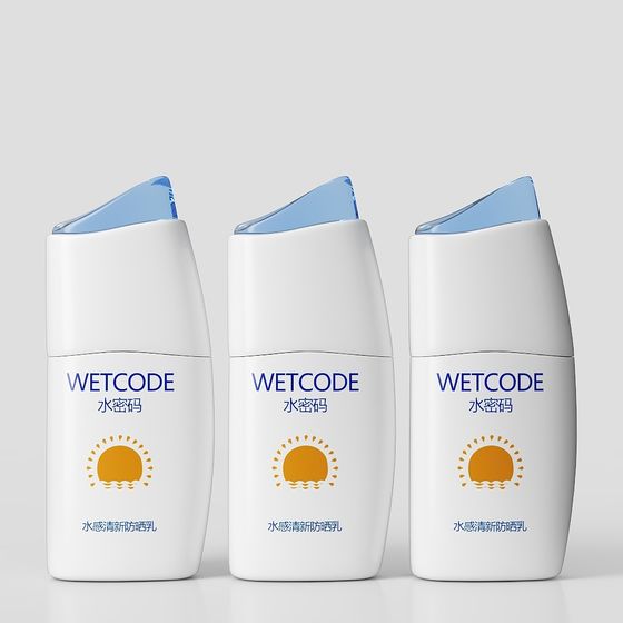 Wetcode Sunscreen Lotion 3D Model