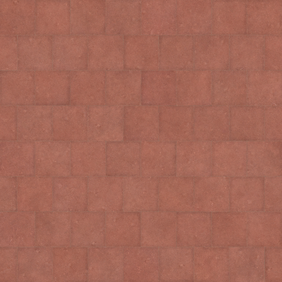 Earth Color Floor Tile Sidewalk 3D Model for Soft Furnishings