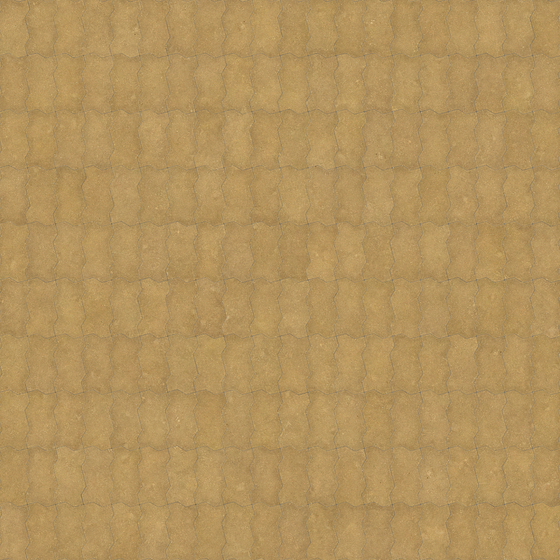 Brown Floor Tile Sidewalk 3D Model