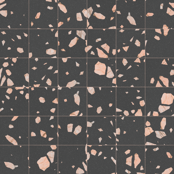 Terrazzo Material 3D Model in Earth Color
