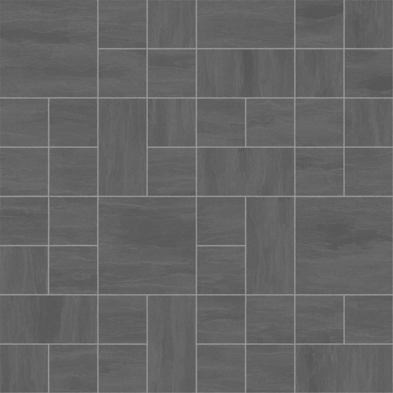 Stylish Ceramic Tile 3D Model in Gray