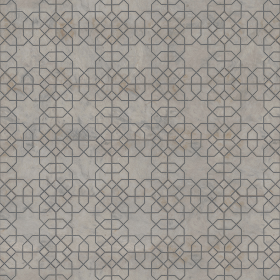 Natural Gray Ceramic Tile 3D Model