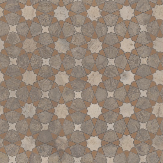 Ceramic Tile 3D Model in Brown