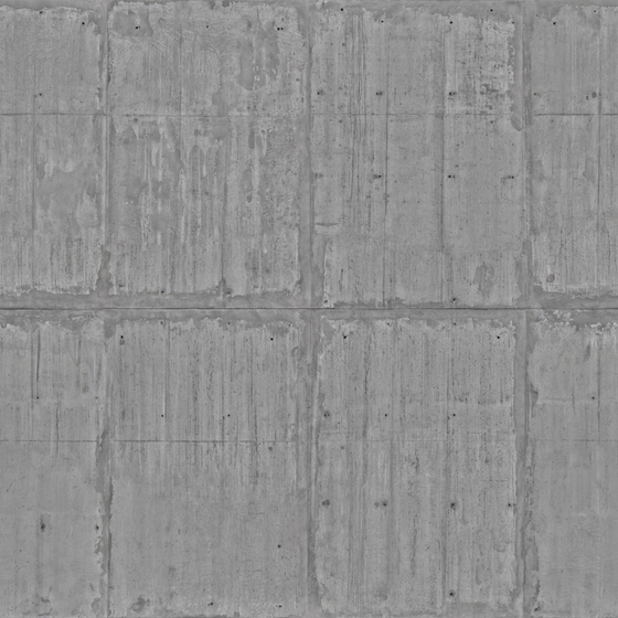 Gray Concrete 3D Model for Soft Furnishings