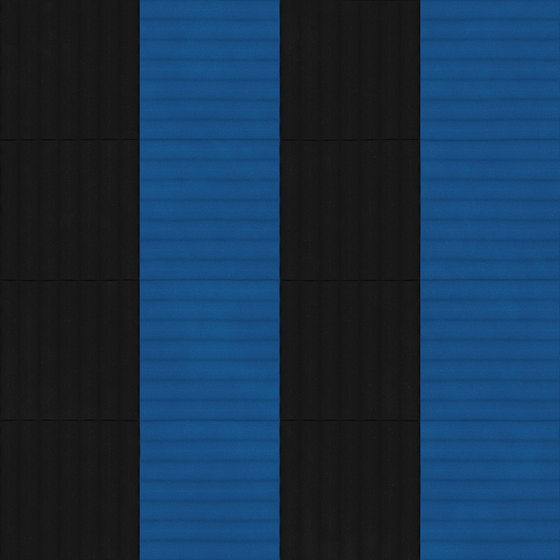 Sound Insulation Cotton 3D Model in Blue and Black