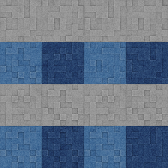 Gray Sound Insulation Cotton 3D Model for Interiors