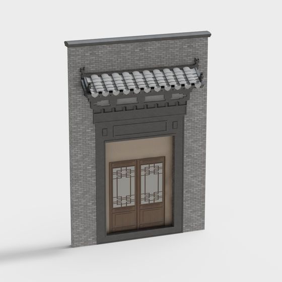 Ancient Charm Gate 3D model