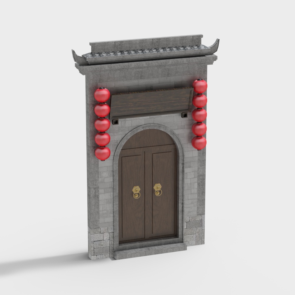 Chinese facade