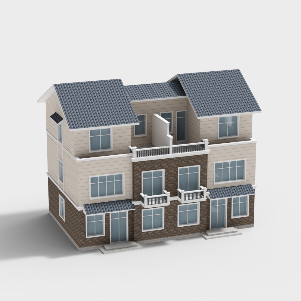 Urban Oasis 3D model for Creative Projects