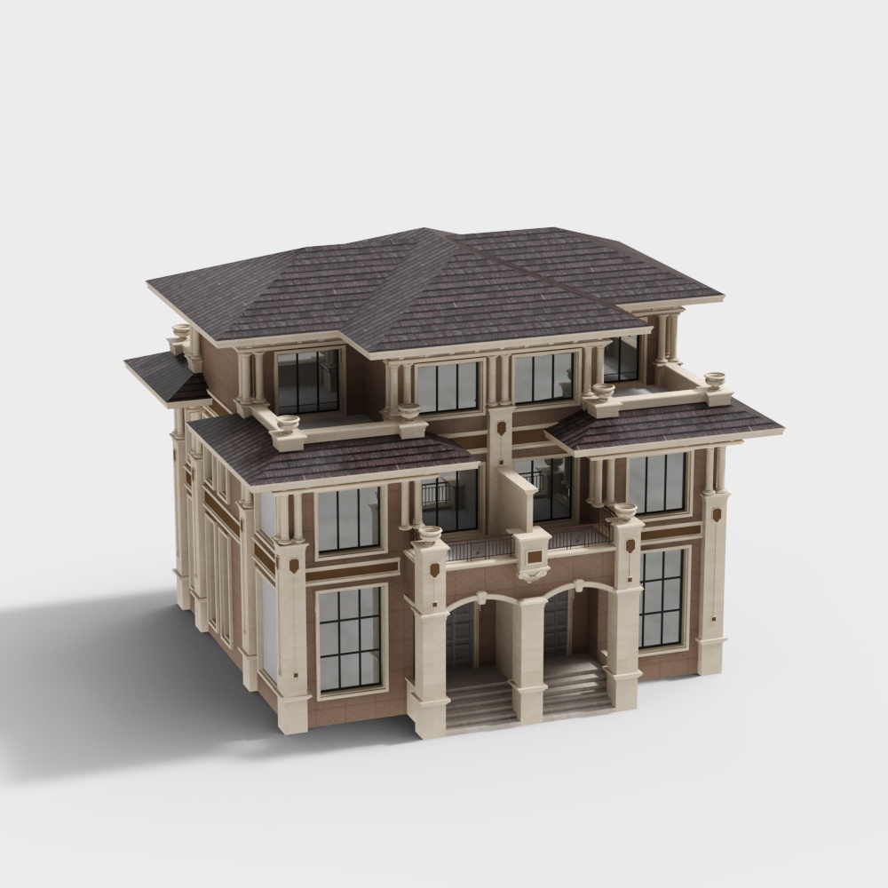 Biệt thự ba tầng