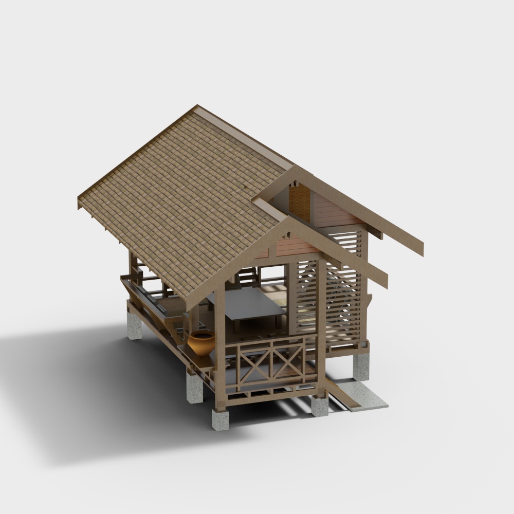 Seaside lakeside cabin