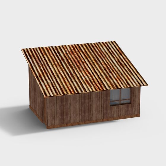 Rustic Cabin 3D model