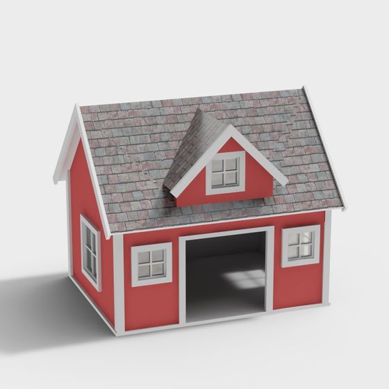 Charming Cottage 3D model
