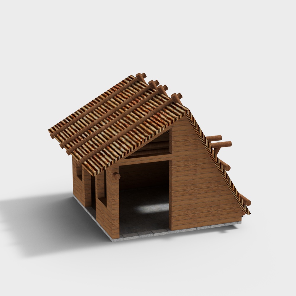 suburban cabin