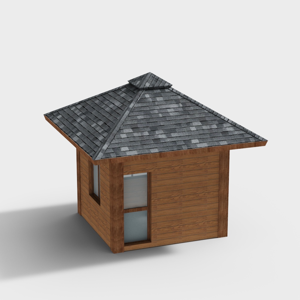 suburban cabin
