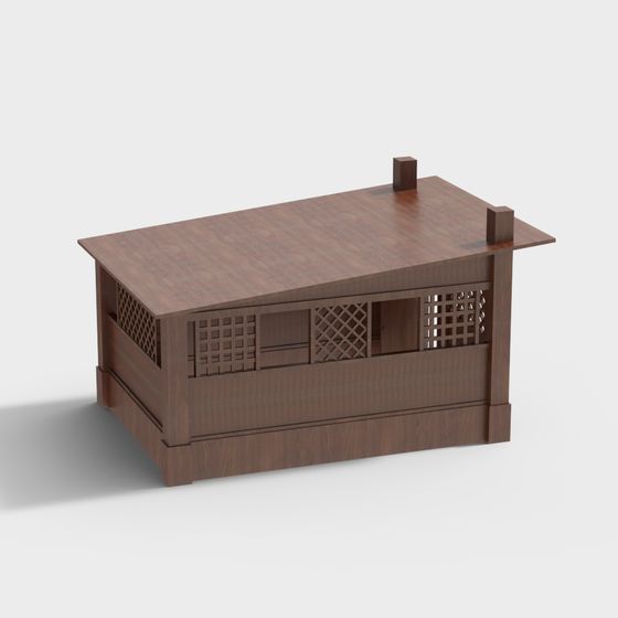 Charming Country Cottage 3D model