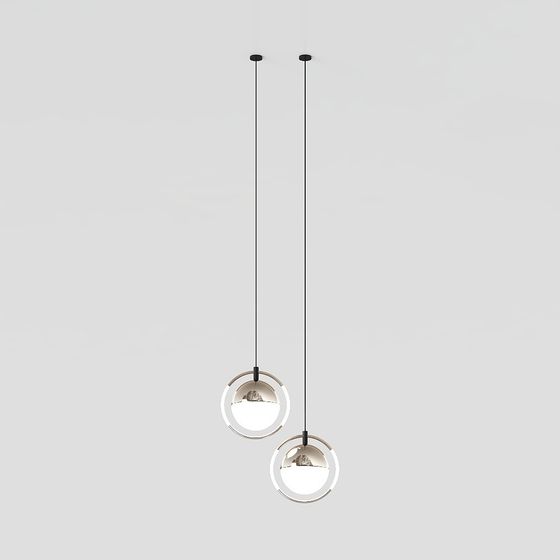 Halo Pendant Light 3D model