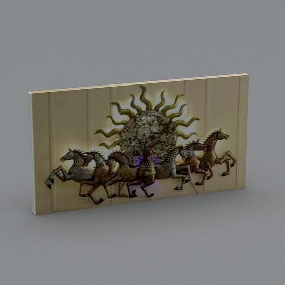 Legendary Hydra and Warhorse 3D model