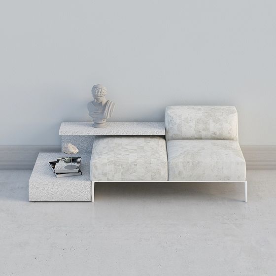 Urban Living Room Sofa 3D Model
