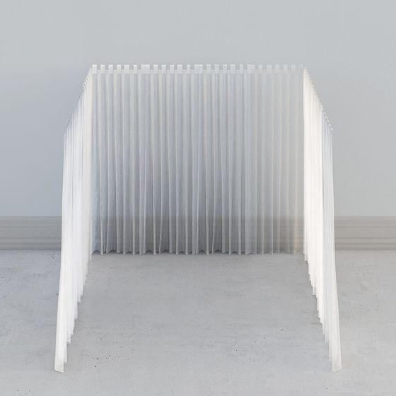 Origami Screen 3D model in Modern Aesthetic