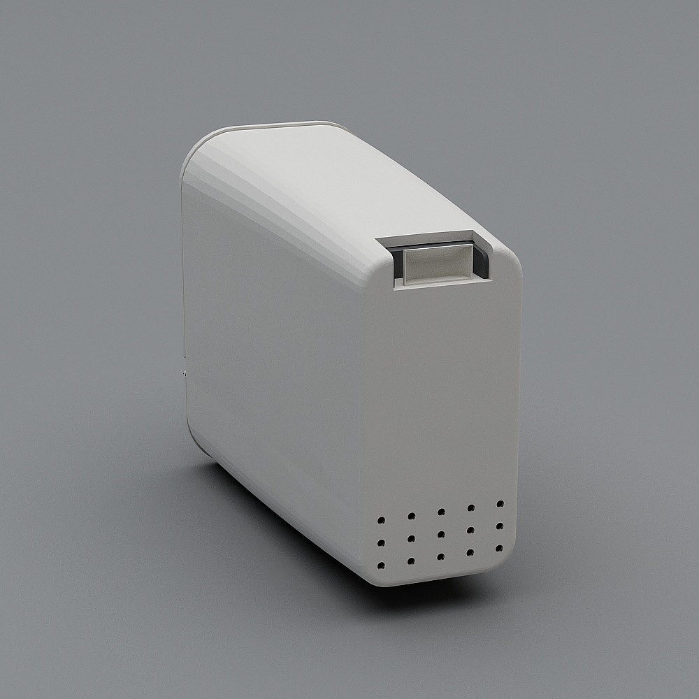 City Light Low-Poly 3D Model