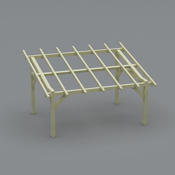 Pergola Frame 3D model