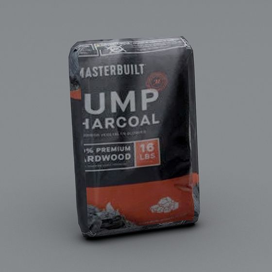 Masterbuilt Lump Charcoal Bag 3D model for Creative Projects