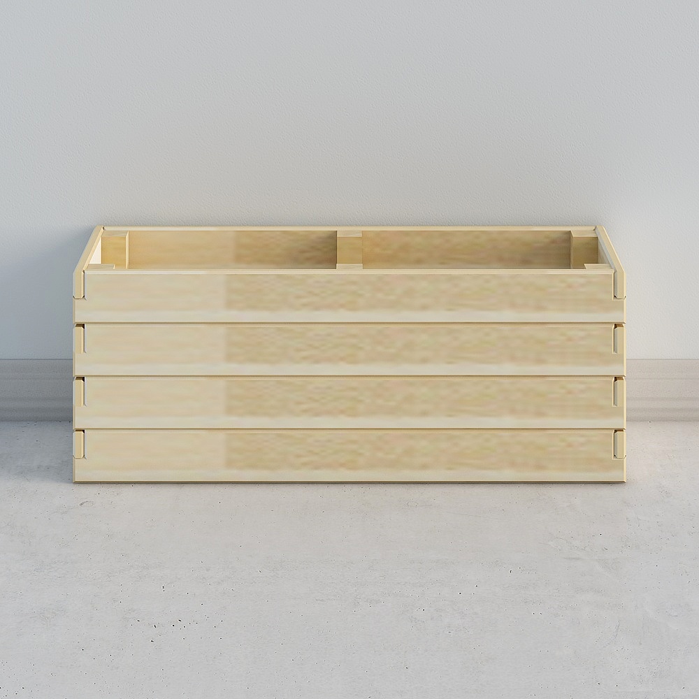 Gartenwerkzeugsets bac+fleur+105+x+35+x40 Holzbox