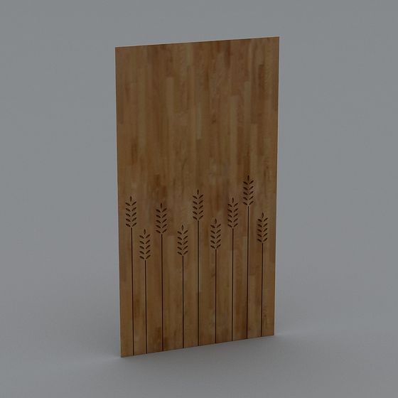 Wheat Door 3D model
