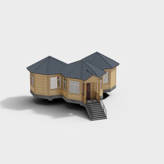 Cozy Cabin 3D model