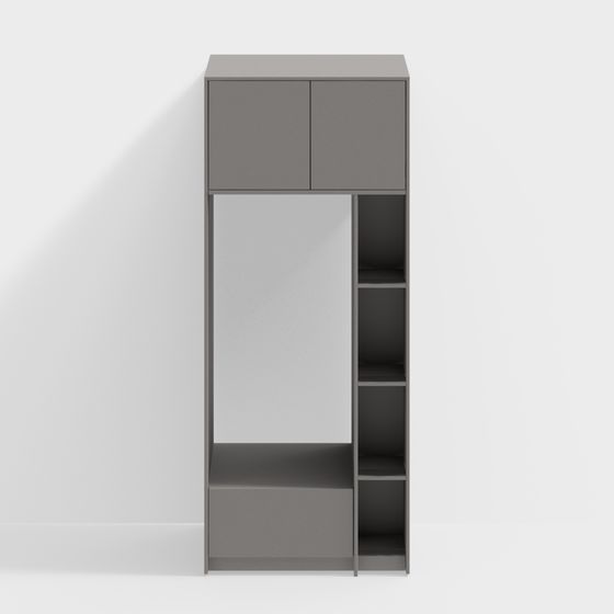Urban Storage Cabinet 3D model