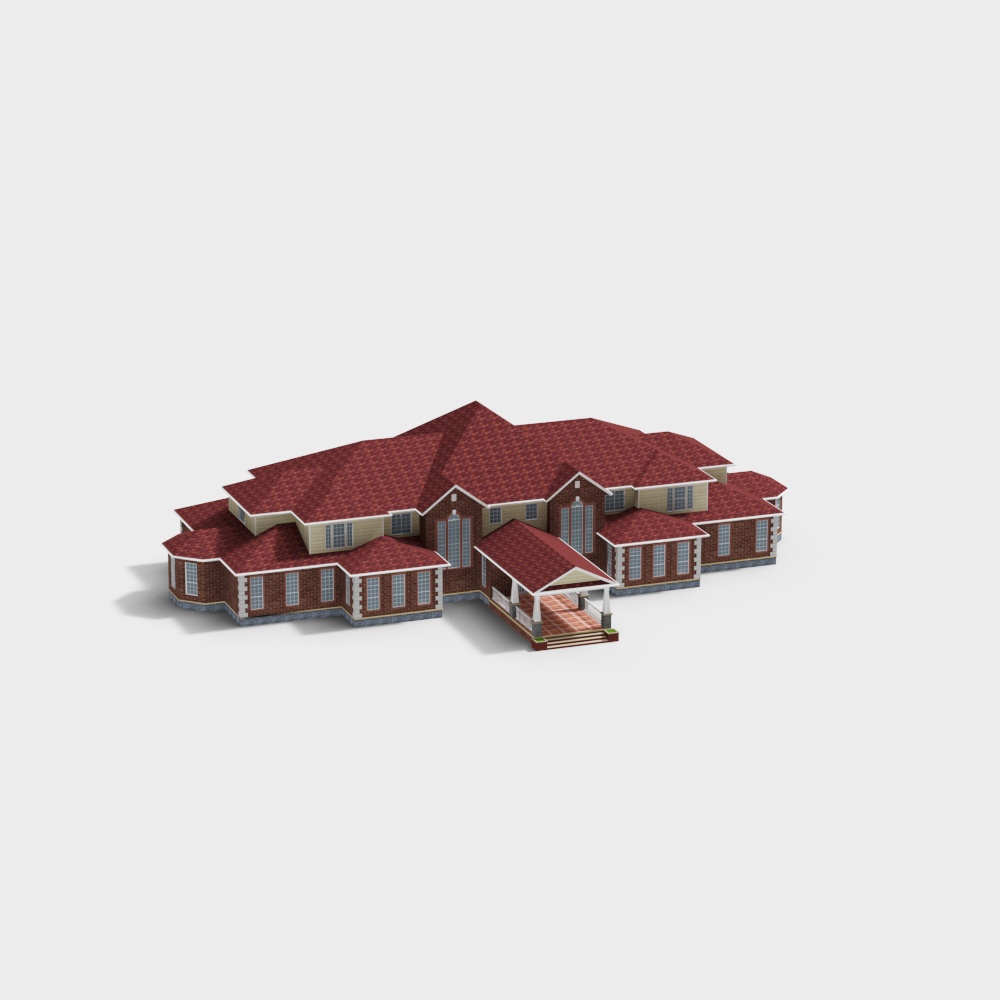 villa à deux étages