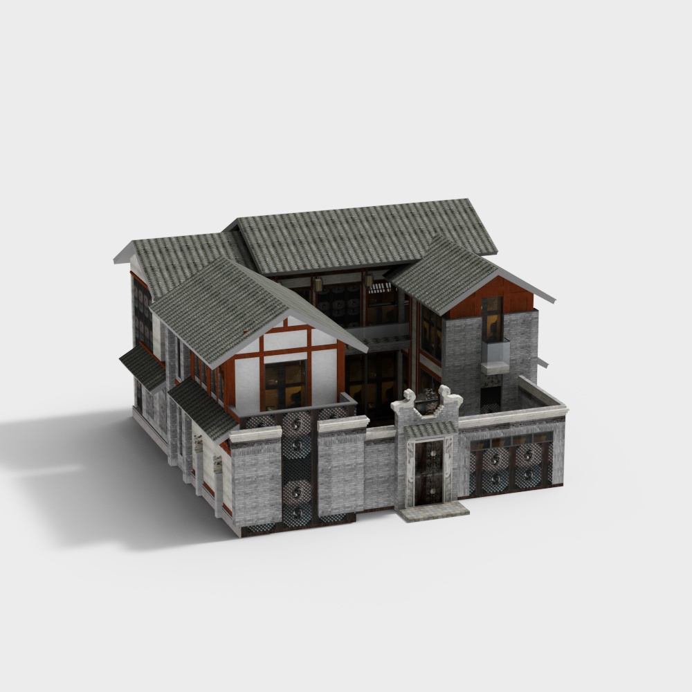 two storey villa