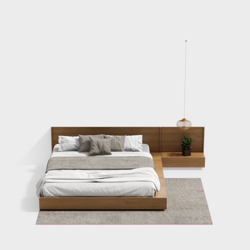 Bedroom bed set modern style