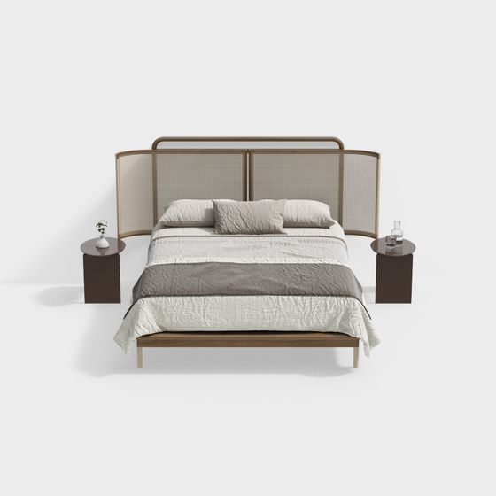 Ensemble de lit de chambre de style moderne