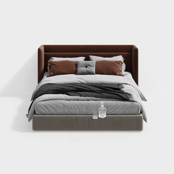 Urban Comfort 3D model Bed