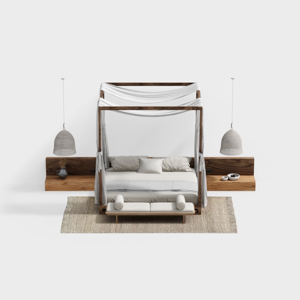 臥室床具現代風格