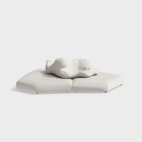 sofa đôi hai mặt hiện đại edra