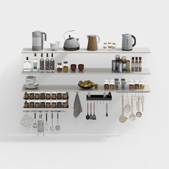 kitchen shelves