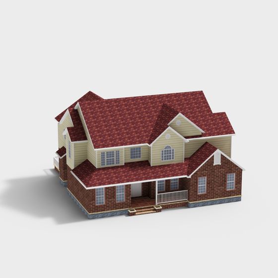 Charming Country Villa 3D model