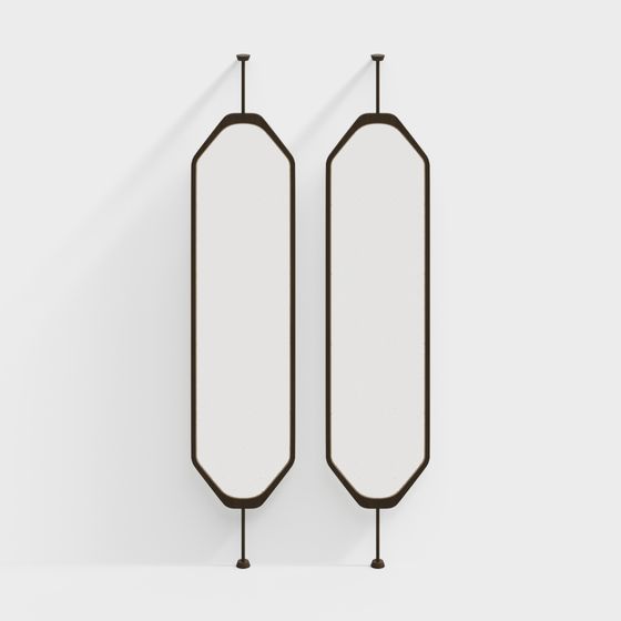 mampara de cristal moderna