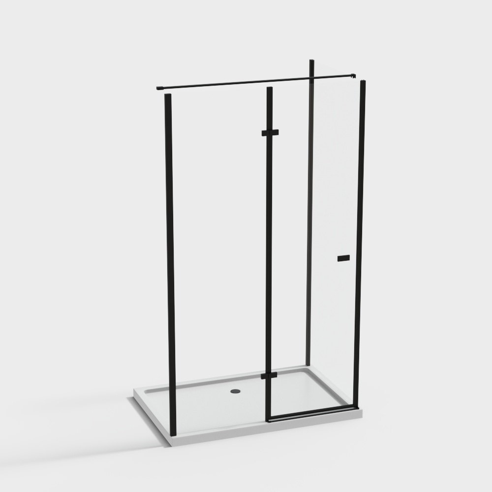 partición de ducha moderna