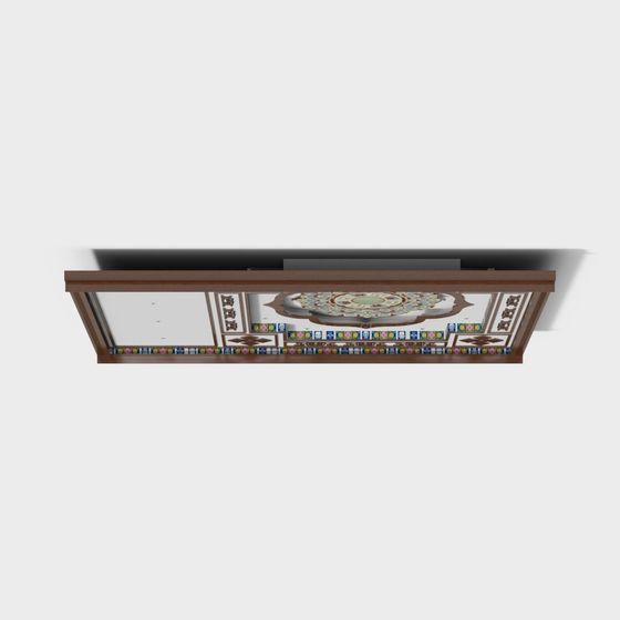 Oriental Aesthetic Ceiling 3D model