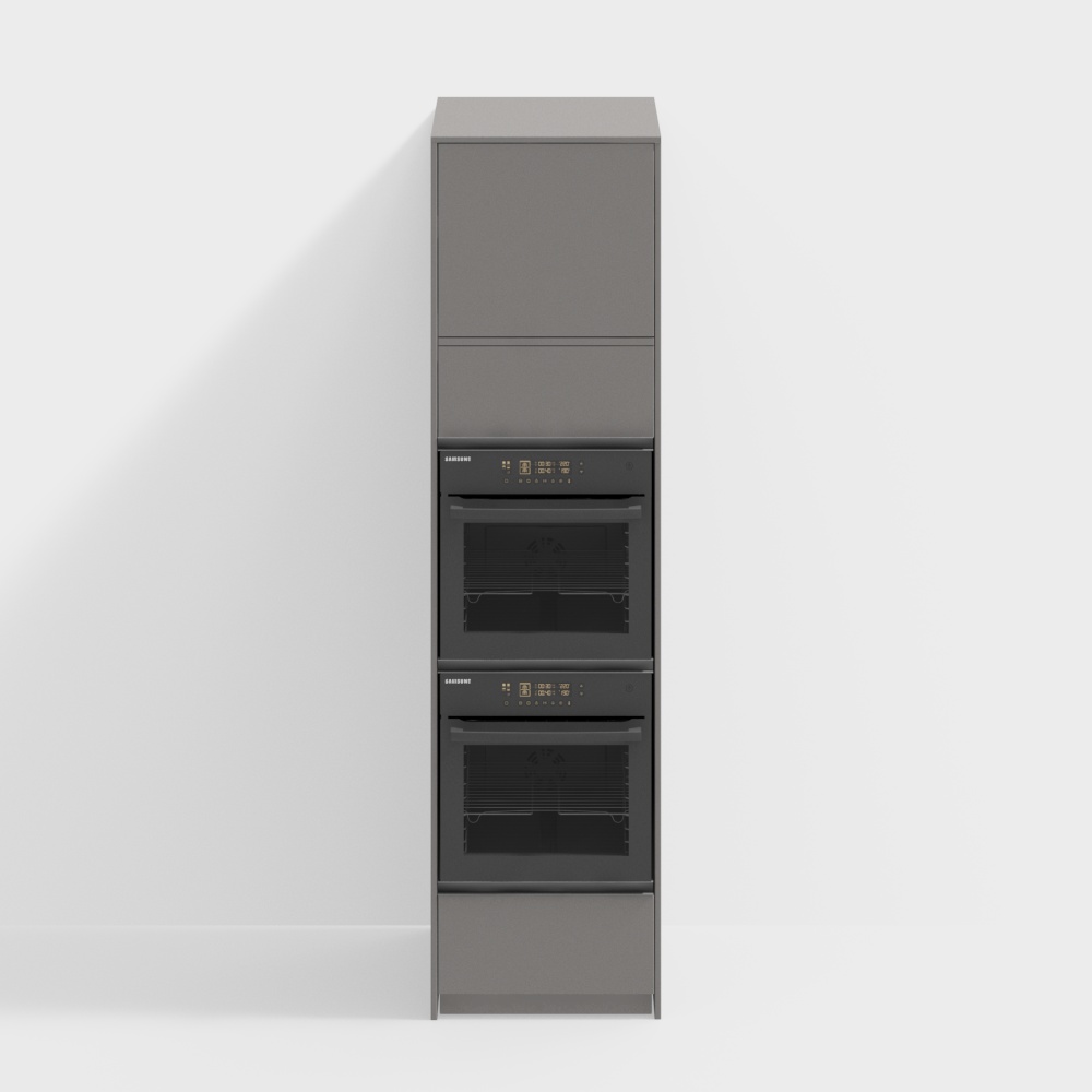 Modern kitchen appliance cabinet