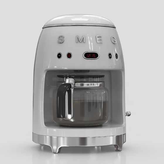 Vintage Coffee Machine 3D model for Modern Interiors