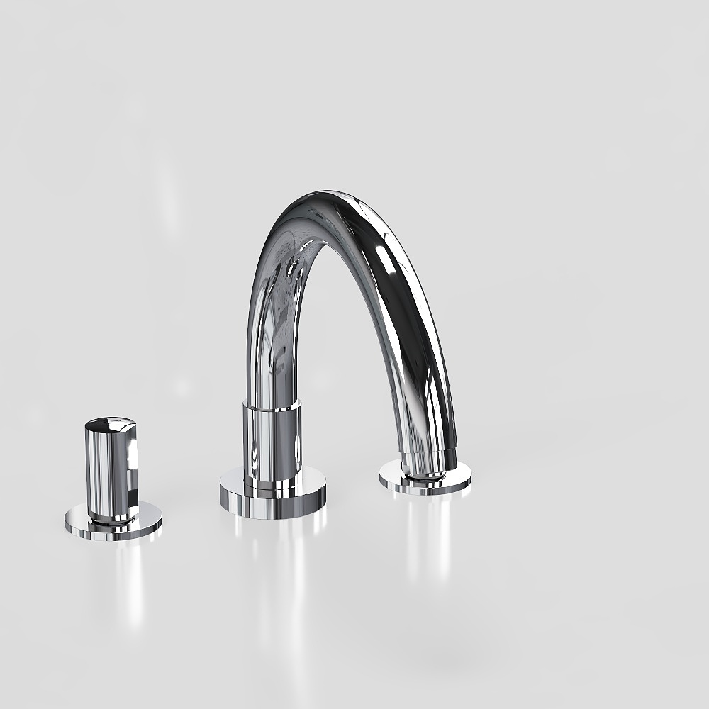 Modern bathtub faucet