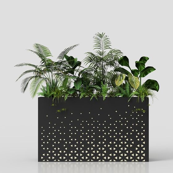 Urban Oasis Planter 3D model