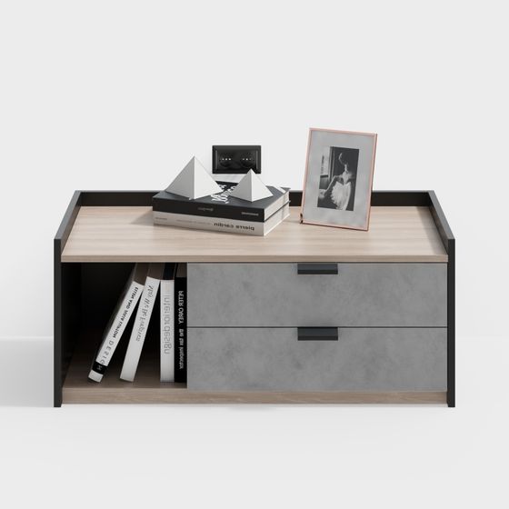 現代的なベッドサイドテーブル