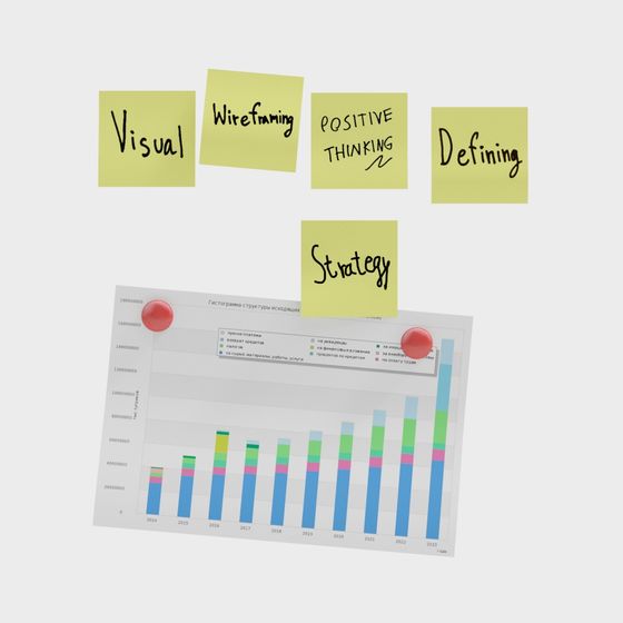 Visual Strategy 3D model for Designers and Developers